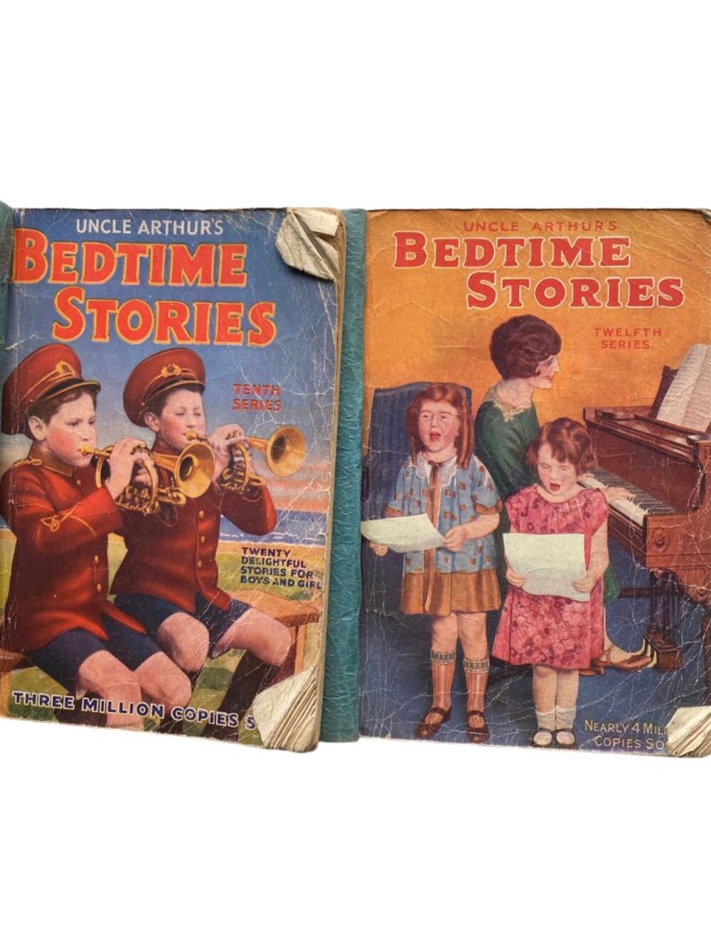 Uncle Arthur's Bedtime Stories Tenth Twelfth Series PB 1934-36 Arthur S. Maxwell